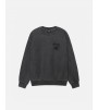 Stussy Rasta Lion Crew Pigment Dyed Black