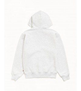 Худи Stussy Fleece Zip Hoodie Ash Heather - Фото №2