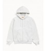 Худи Stussy Fleece Zip Hoodie Ash Heather