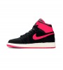 Кроссовки Air Jordan 1 Retro High Black Vivid Pink GS