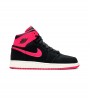 Кроссовки Air Jordan 1 Retro High Black Vivid Pink GS