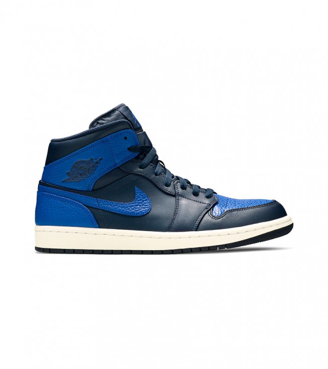 Кроссовки Jordan 1 Mid Obsidian Game Royal