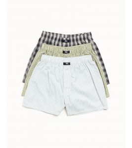 Шорты Stussy Boxer Shorts 3 Pack Multi