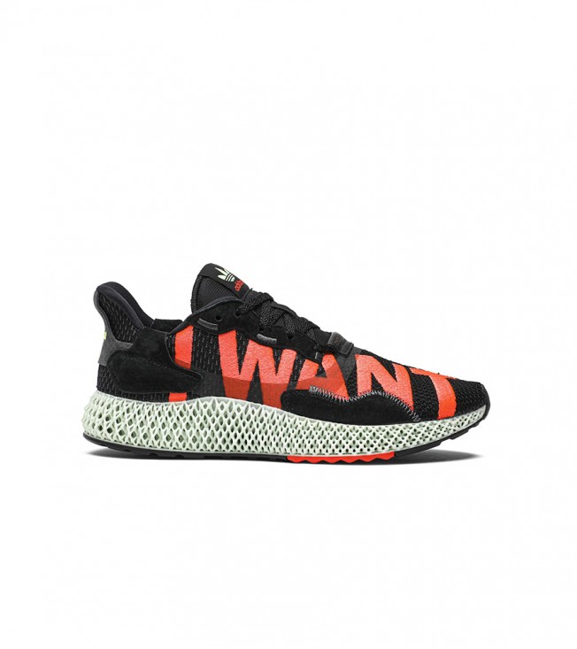 Adidas Zx 4000 4d I Want I Can Black
