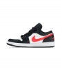 Кроссовки Air Jordan 1 Low Black Siren Red WMNS