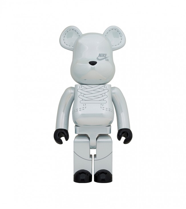 Bearbrick x Nike SB 2020 1000% White