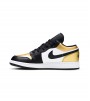 Кроссовки Air Jordan 1 Low Gold Toe GS