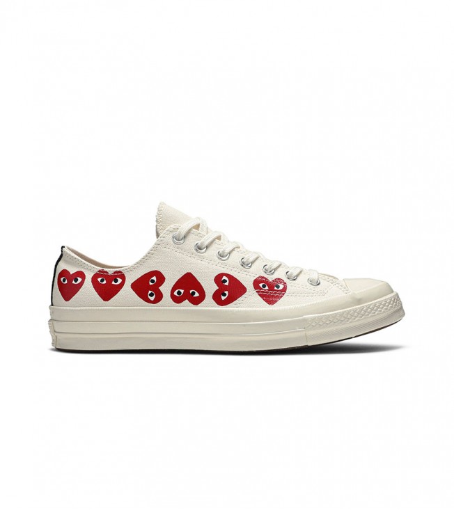 Кроссовки Converse Comme des Garcons Play Chuck 70 OX x CDG Play