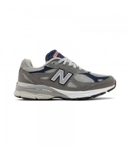 New Balance 990v3 Elephant Grey Navy