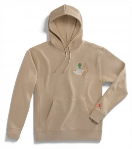 Худи Travis Scott Cactus Jack x Jordan Pullover Hoodie Khaki/University Red