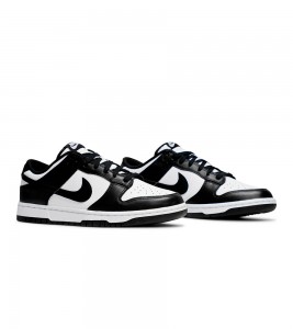 Nike Dunk Low Retro White Black 2021 - Фото №2