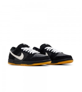 Nike Dunk Low Pro SB Black White Gum - Фото №2