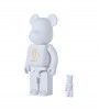 Bearbrick x OVO 100% & 400% Set Pearl White