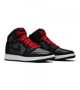 Кроссовки Air Jordan 1 Retro High Black Gym Red Black GS - ???? ?20