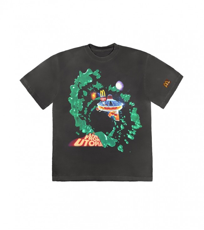 Футболка Travis Scott Fly-Thru Washed Black