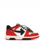 OFF-WHITE Out Of Office OOO Low Tops Red Black (2024)