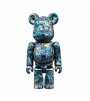 Bearbrick Jackson Pollock Studio 100% & 400% Set Chrome Ver.