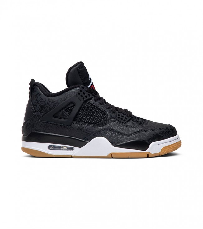 Кроссовки Jordan 4 Retro Laser Black Gum