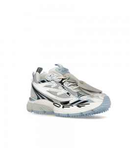 OFF-WHITE Be Right Back White Light Blue WMNS - Фото №2