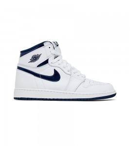 Кроссовки Jordan 1 Retro Metallic Navy 2016 GS