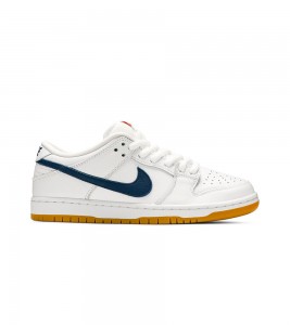 Nike SB Dunk Low Orange Label White Navy
