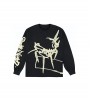 Travis Scott Barbed Wire Long Sleeve Tee Black