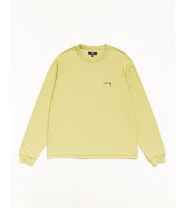 Лонгслив Stussy Lazy Ls Tee Moss