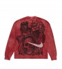 Лонгслив Travis Scott Cactus Jack X Nike Tie Dye Thermal Rhinestone