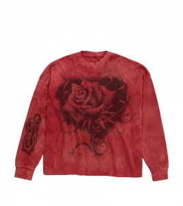 Лонгслив Travis Scott Cactus Jack X Nike Tie Dye Thermal Rhinestone