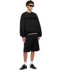 Шорты Fear Of God Essentials Black Holiday Faux-Suede Fleece Relaxed Shorts