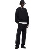 Свитшот Fear Of God Essentials Black Classic Fit Fleece Crewneck Sweatshirt