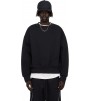 Свитшот Fear Of God Essentials Black Classic Fit Fleece Crewneck Sweatshirt