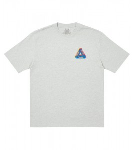 Футболка Palace Tri-Ferg Colour Blur T-Shirt Grey Marl - Фото №2