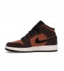 Кроссовки Jordan 1 Mid SE Dark Chocolate (GS)