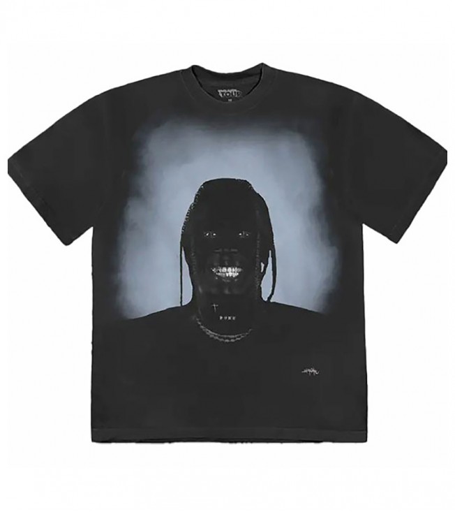Футболка Travis Scott Utopia Circus Maximus 2023 Tour Tee Black