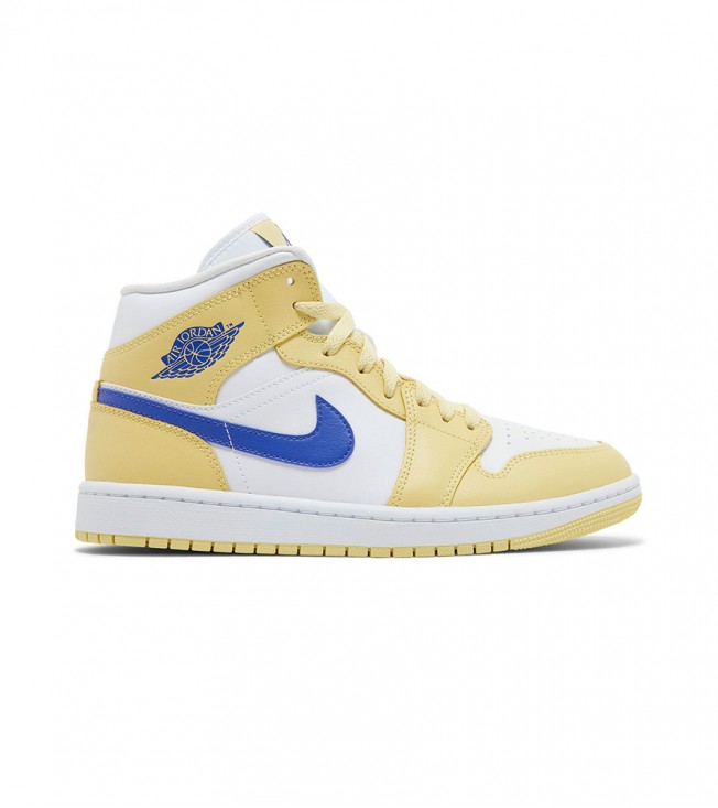 Jordan 1 Mid Lemon Wash Lapis WMNS