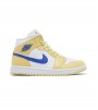 Jordan 1 Mid Lemon Wash Lapis WMNS