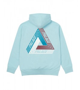 Худи Palace Tri-Dart Hood Blue