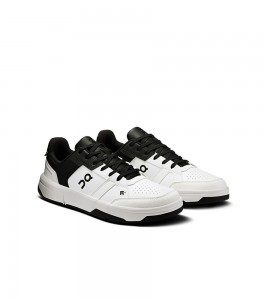 On Running The Roger Clubhouse White Black Wmns - Фото №2