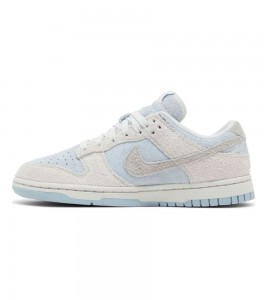 Nike Dunk Low Light Armory Blue Photon Dust WMNS - Фото №2