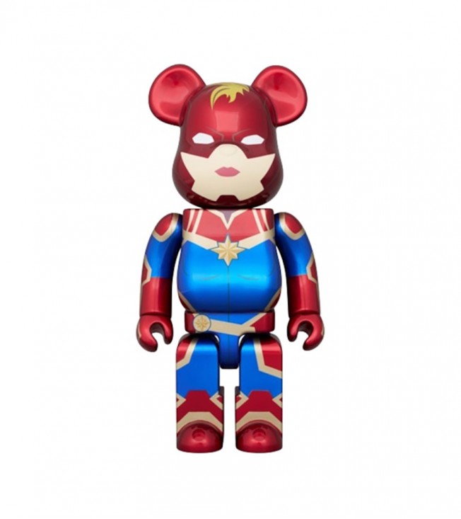 Bearbrick Marvel Captain Marvel 400%