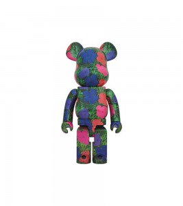 Bearbrick ANDY WARHOL Flowers 1000%