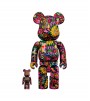 Bearbrick Psychedelic Paisley 100% & 400%