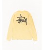 Свитер Stussy Basic Stüssy Thermal Pale Yellow