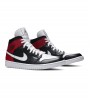 Кроссовки Jordan 1 Mid Black Noble Red WMNS