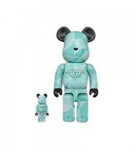 Bearbrick x Diamond Supply 100% & 400% Set