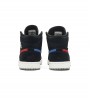 Кроссовки Air Jordan 1 Mid Multi-Color Swoosh Black