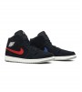 Кроссовки Air Jordan 1 Mid Multi-Color Swoosh Black