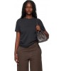 Футболка Fear Of God Essentials Gray Holiday Embroidered Classic Fit T-shirt