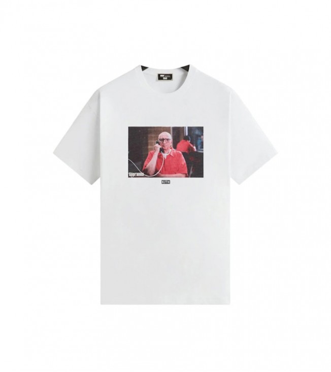 Футболка Kith x The Sopranos Uncle Junior Vintage White